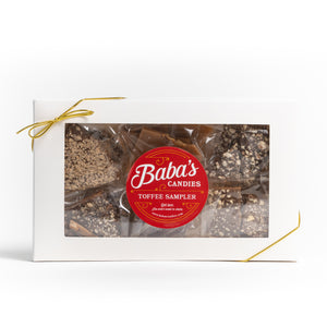 Baba's Toffee Sampler with Six Flavors - 12 OZ