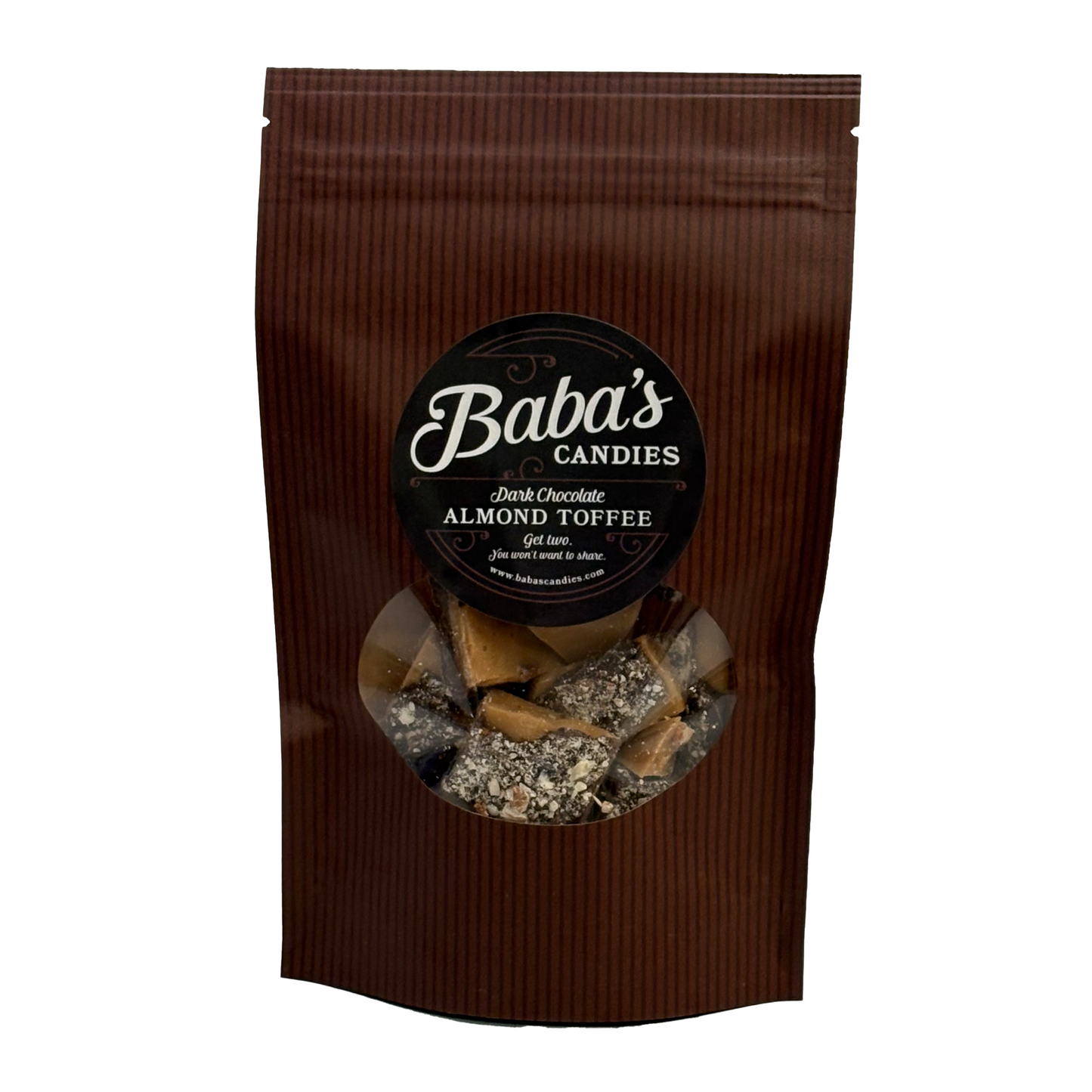 Dark (Bittersweet) Chocolate Almond Toffee