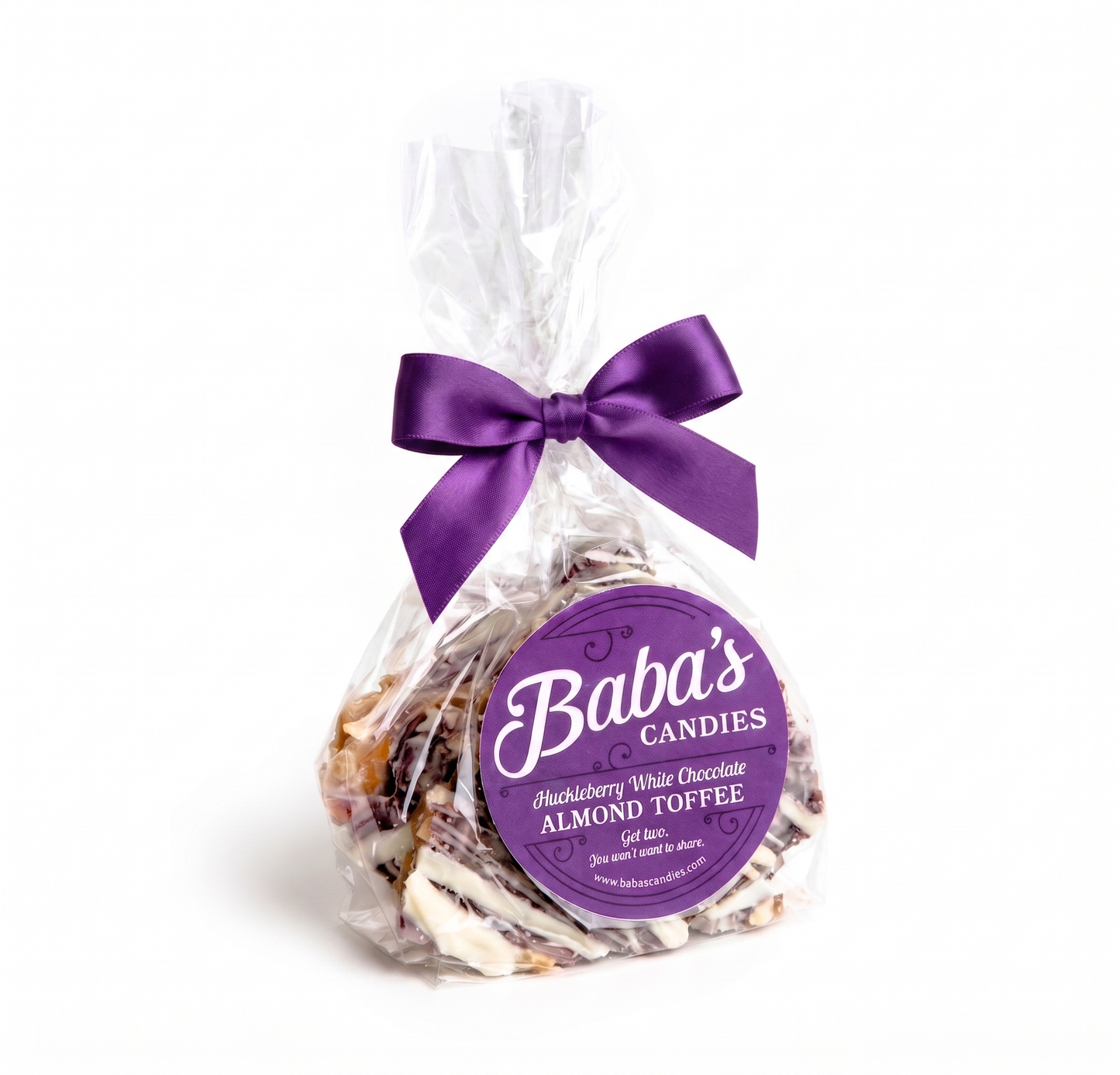 Huckleberry White Chocolate Almond Toffee