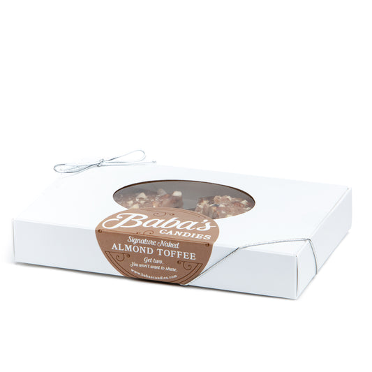 Naked Almond Toffee (No Chocolate)