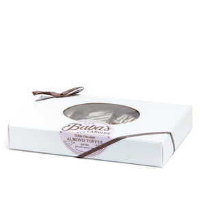 White Chocolate Almond Toffee